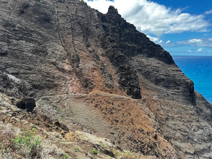 Kalalau trail - Crawlers Ledge - Go Kalalau